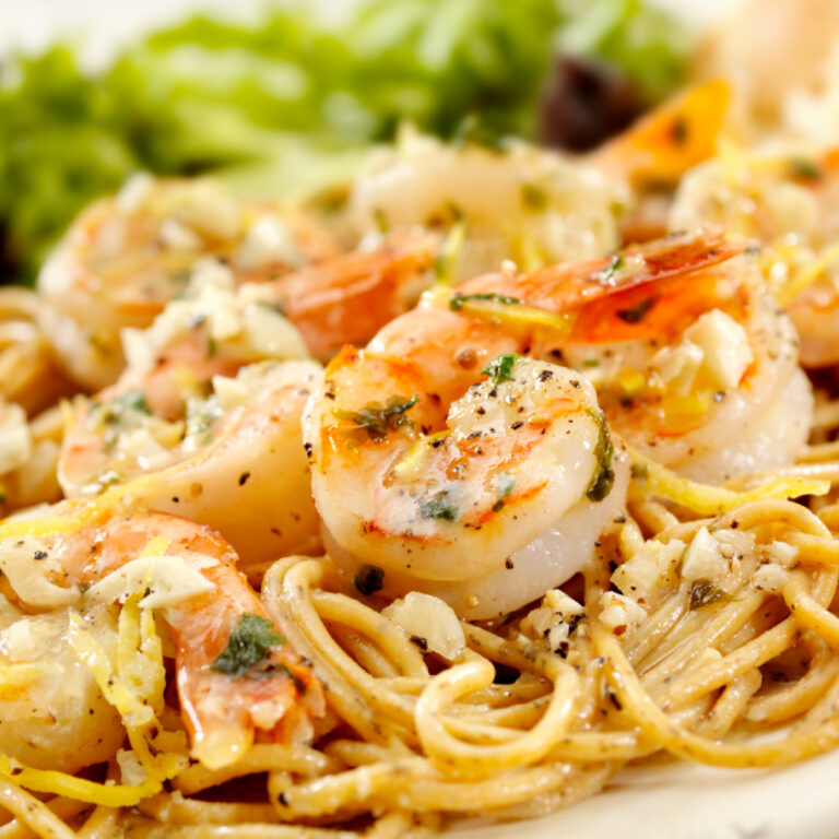 One Pot Shrimp Scampi