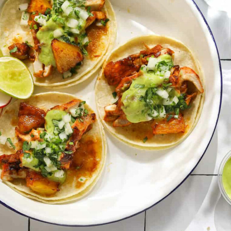 Sheet Pan Chicken al Pastor