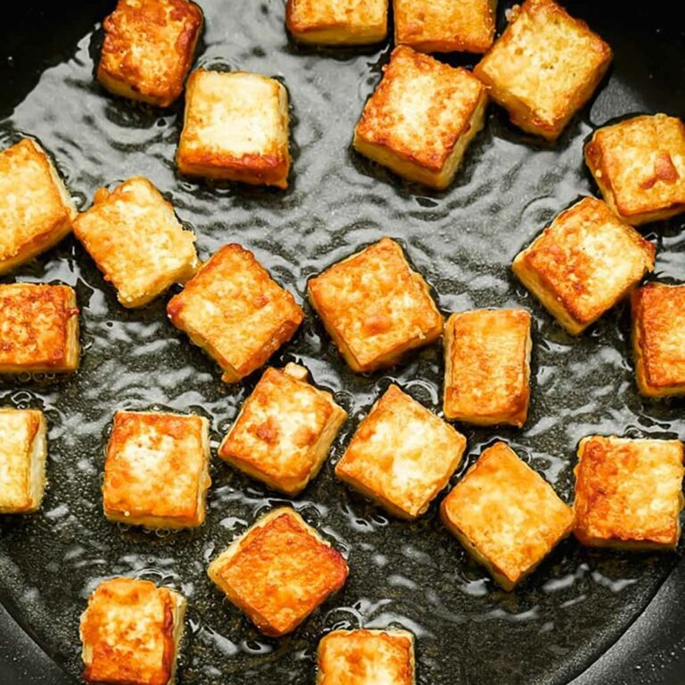 Golden Crispy Spiced Tofu